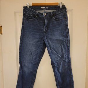 Old Navy Power Straight High Rise Jean, Size 10